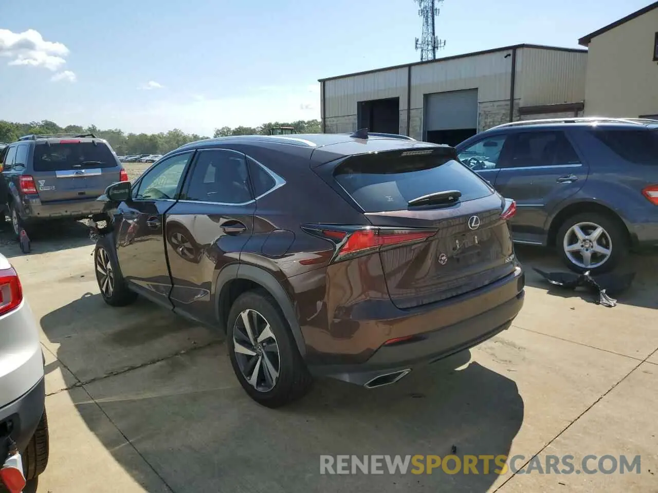 3 Photograph of a damaged car JTJBARBZ6K2189702 LEXUS NX 2019