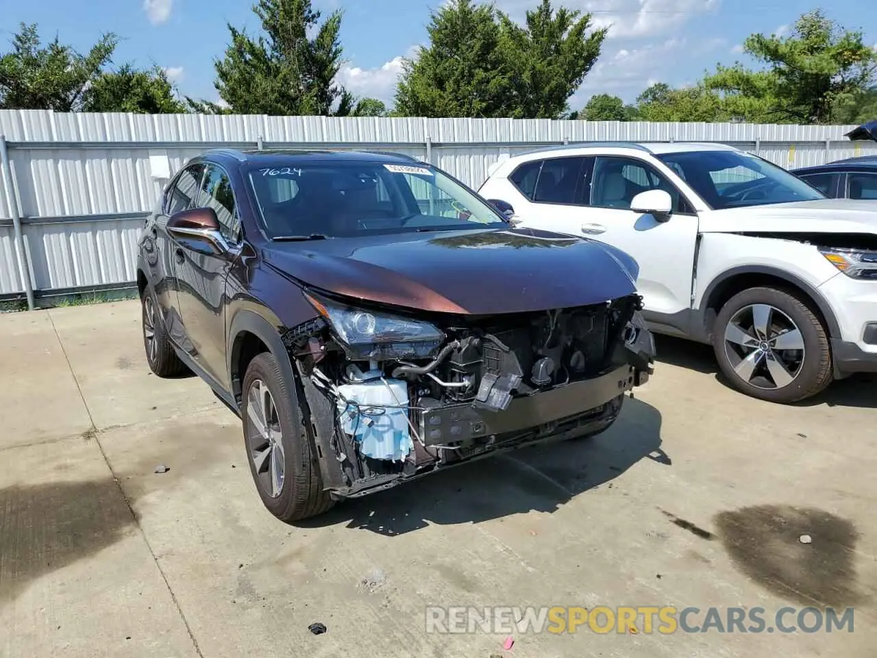 9 Photograph of a damaged car JTJBARBZ6K2189702 LEXUS NX 2019
