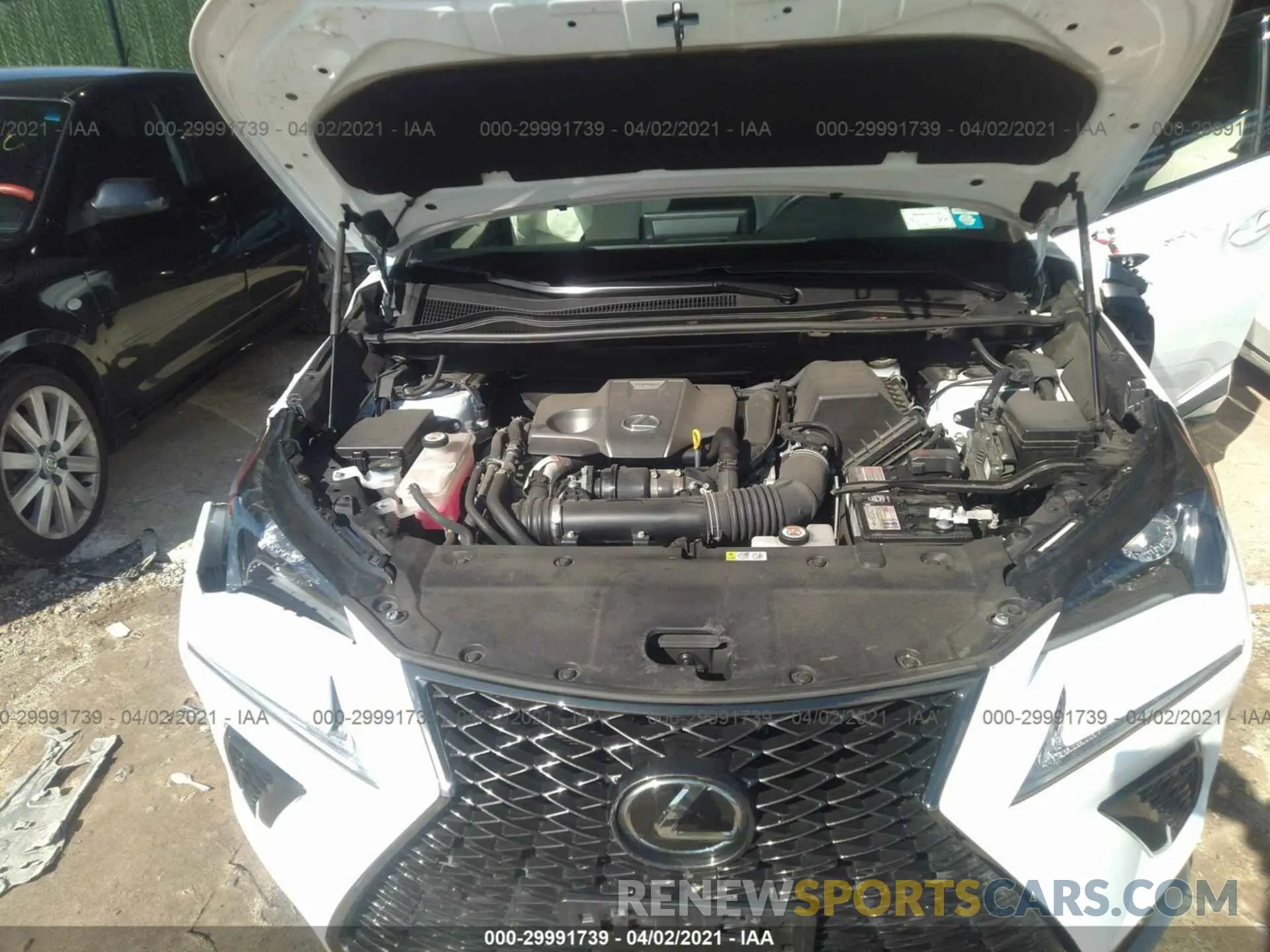 10 Photograph of a damaged car JTJBARBZ6K2215988 LEXUS NX 2019