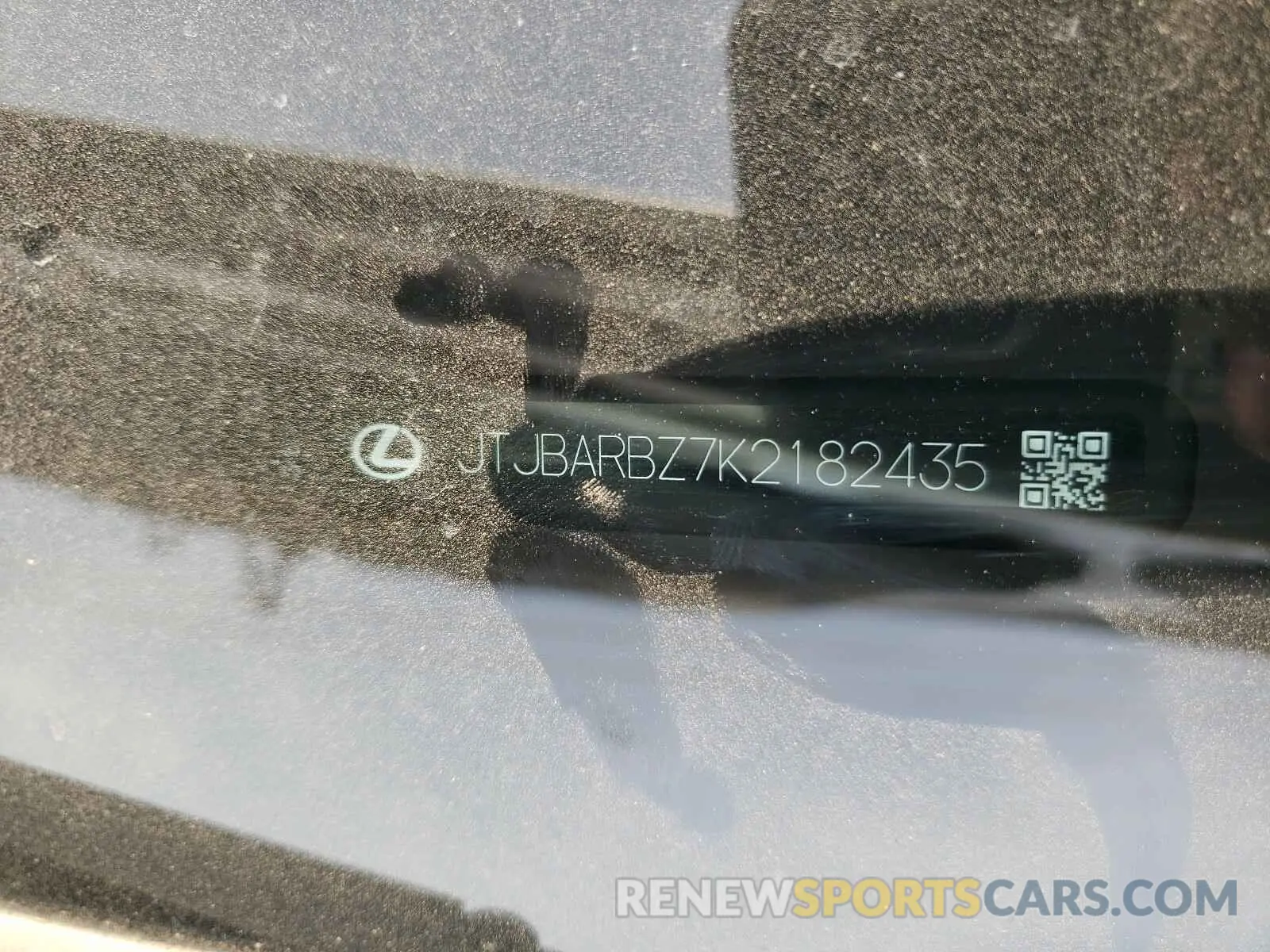 10 Photograph of a damaged car JTJBARBZ7K2182435 LEXUS NX 2019
