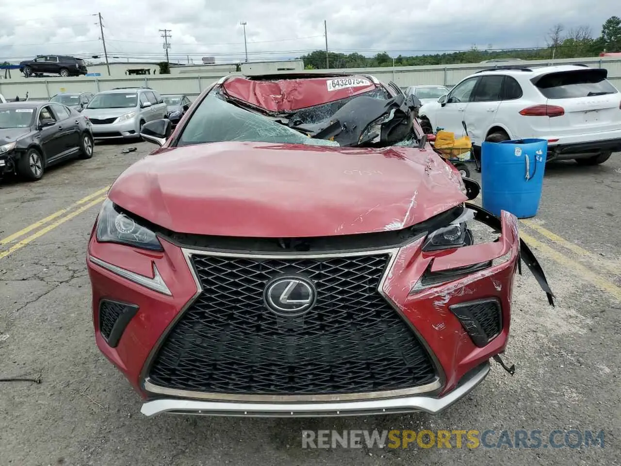 9 Photograph of a damaged car JTJBARBZ7K2194925 LEXUS NX 2019