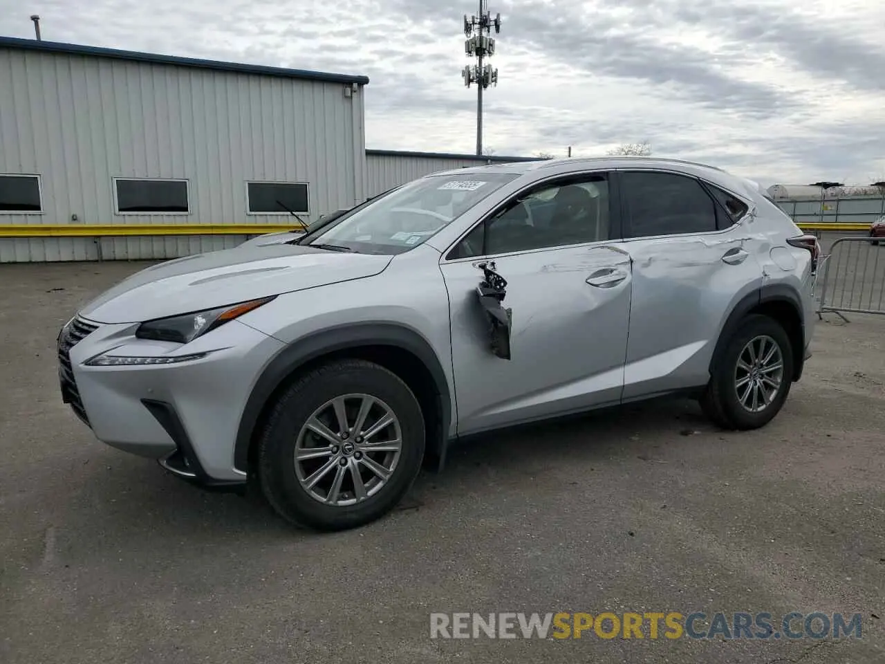 1 Photograph of a damaged car JTJBARBZ7K2198523 LEXUS NX 2019