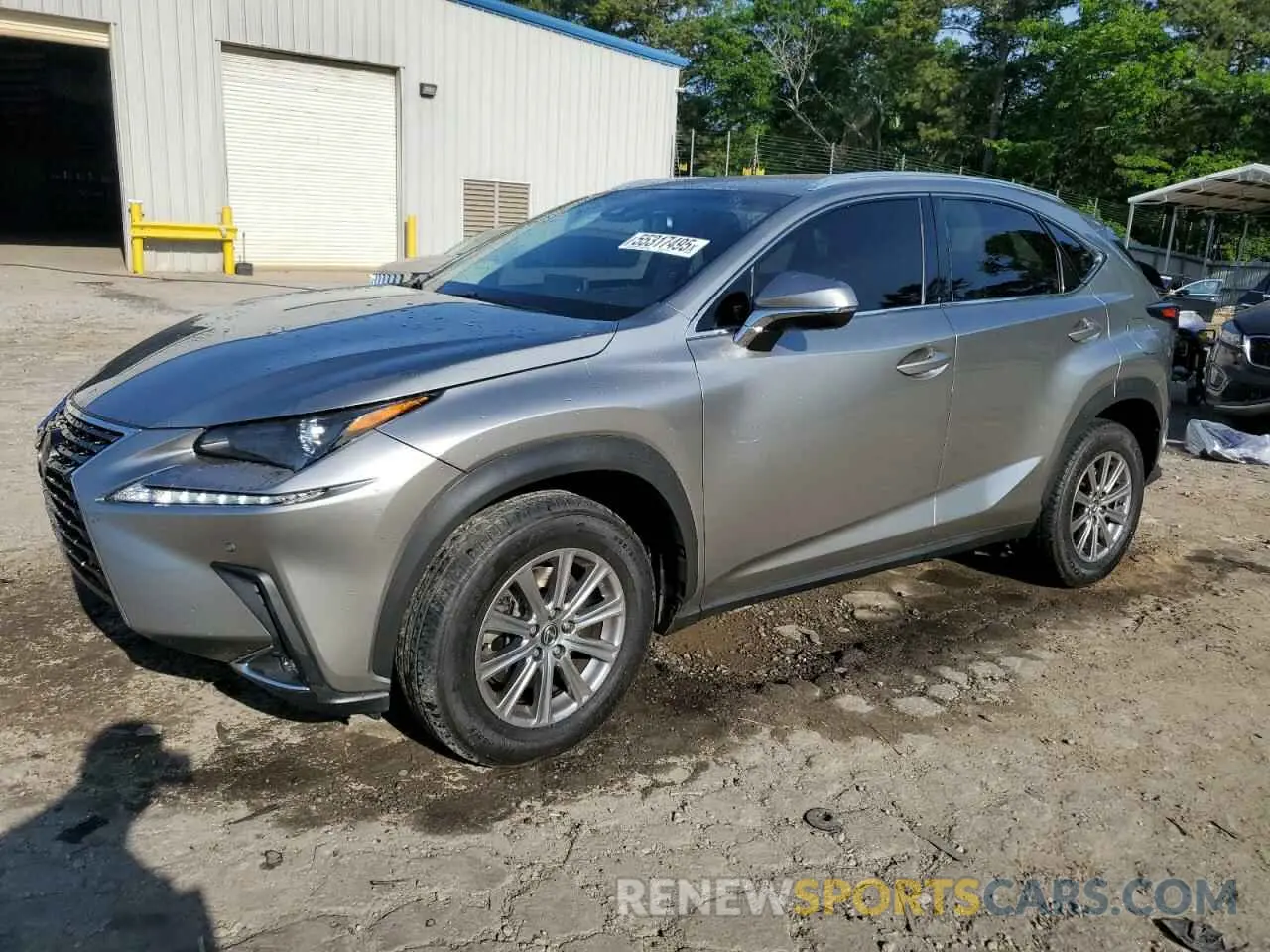 1 Photograph of a damaged car JTJBARBZ7K2207799 LEXUS NX 2019