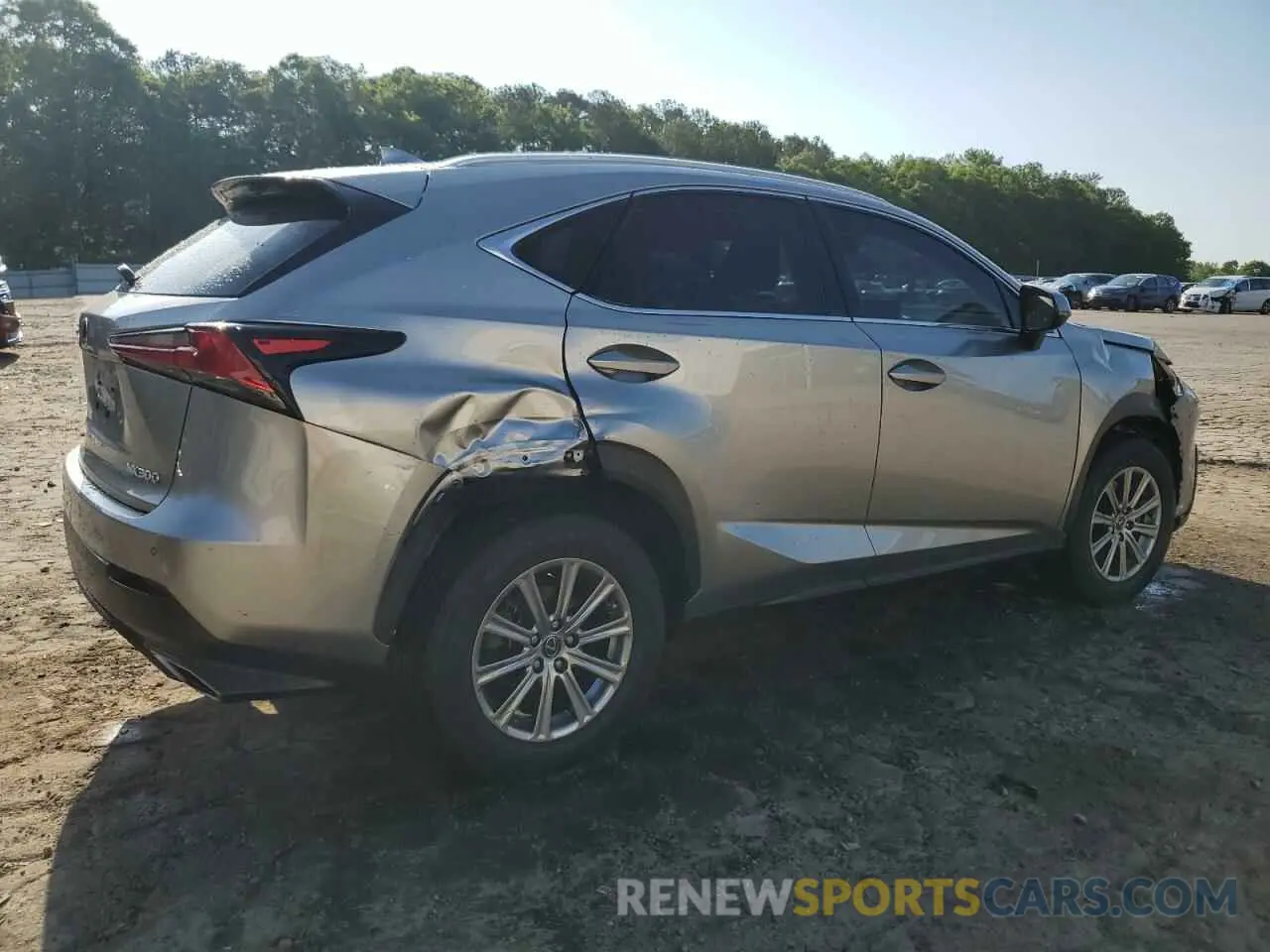 3 Photograph of a damaged car JTJBARBZ7K2207799 LEXUS NX 2019
