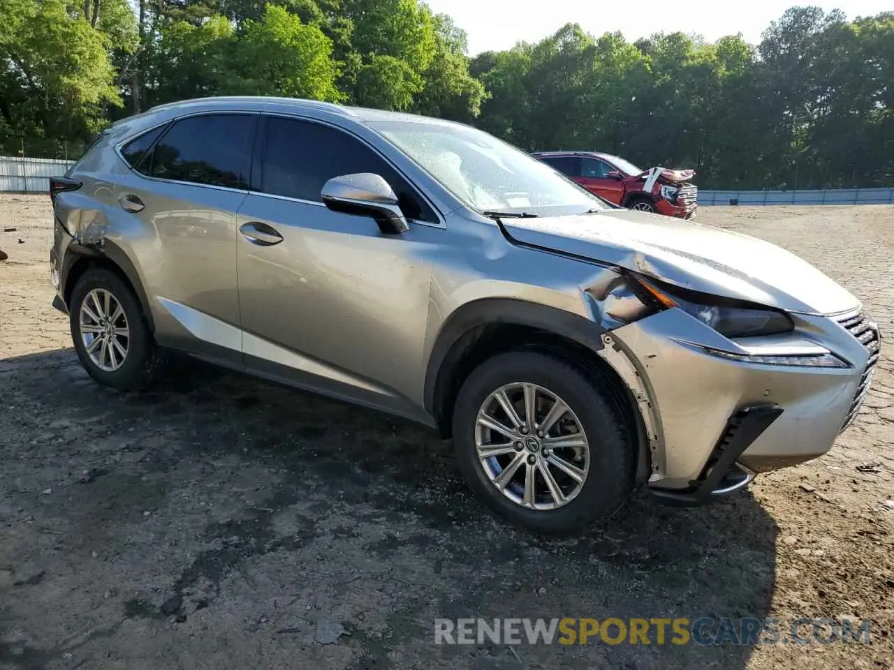 4 Photograph of a damaged car JTJBARBZ7K2207799 LEXUS NX 2019
