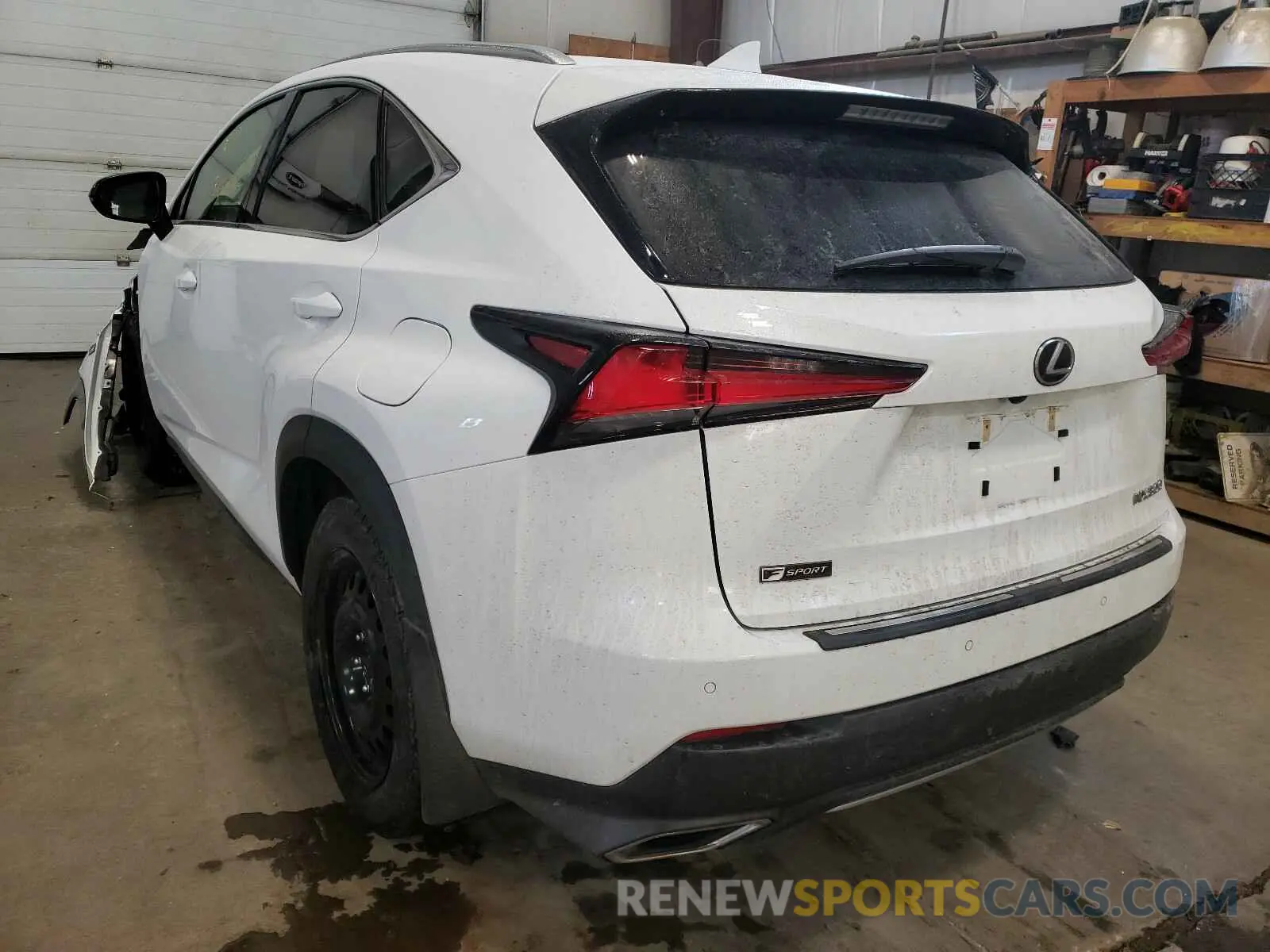 3 Photograph of a damaged car JTJBARBZ7K2208418 LEXUS NX 2019