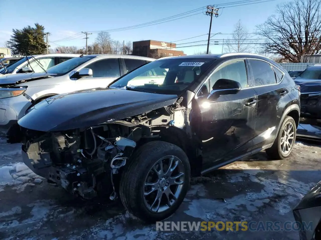 1 Фотография поврежденного автомобиля JTJBARBZ7K2210069 LEXUS NX 2019