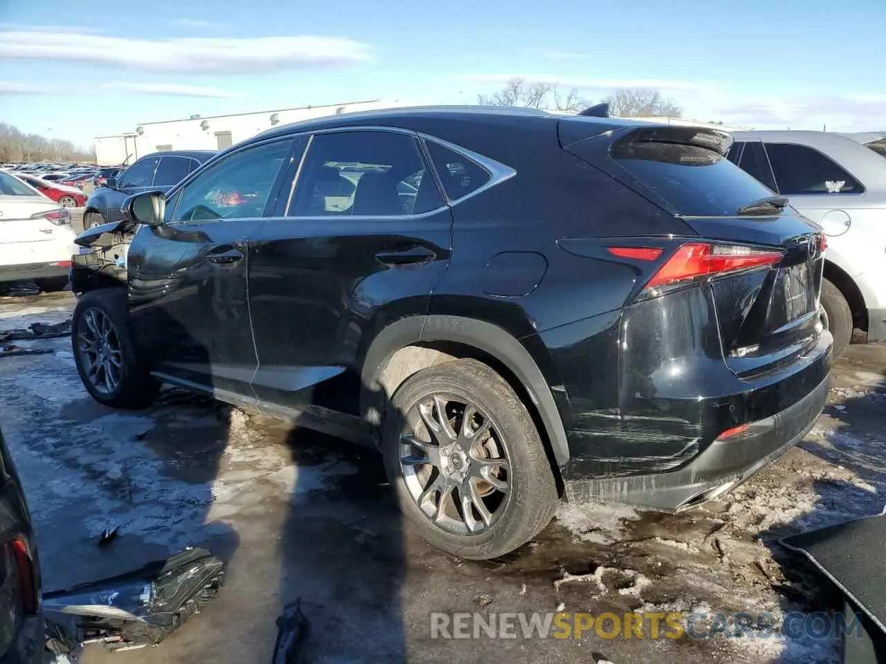 2 Фотография поврежденного автомобиля JTJBARBZ7K2210069 LEXUS NX 2019