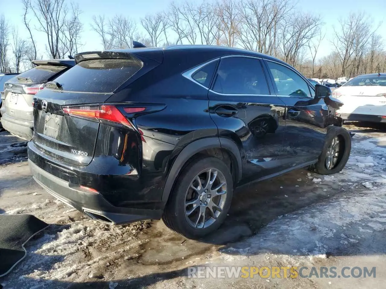 3 Фотография поврежденного автомобиля JTJBARBZ7K2210069 LEXUS NX 2019