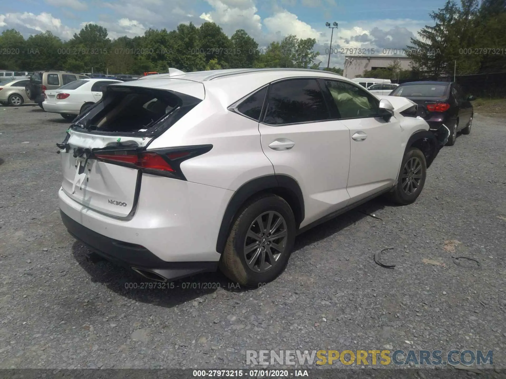 4 Photograph of a damaged car JTJBARBZ7K2212260 LEXUS NX 2019