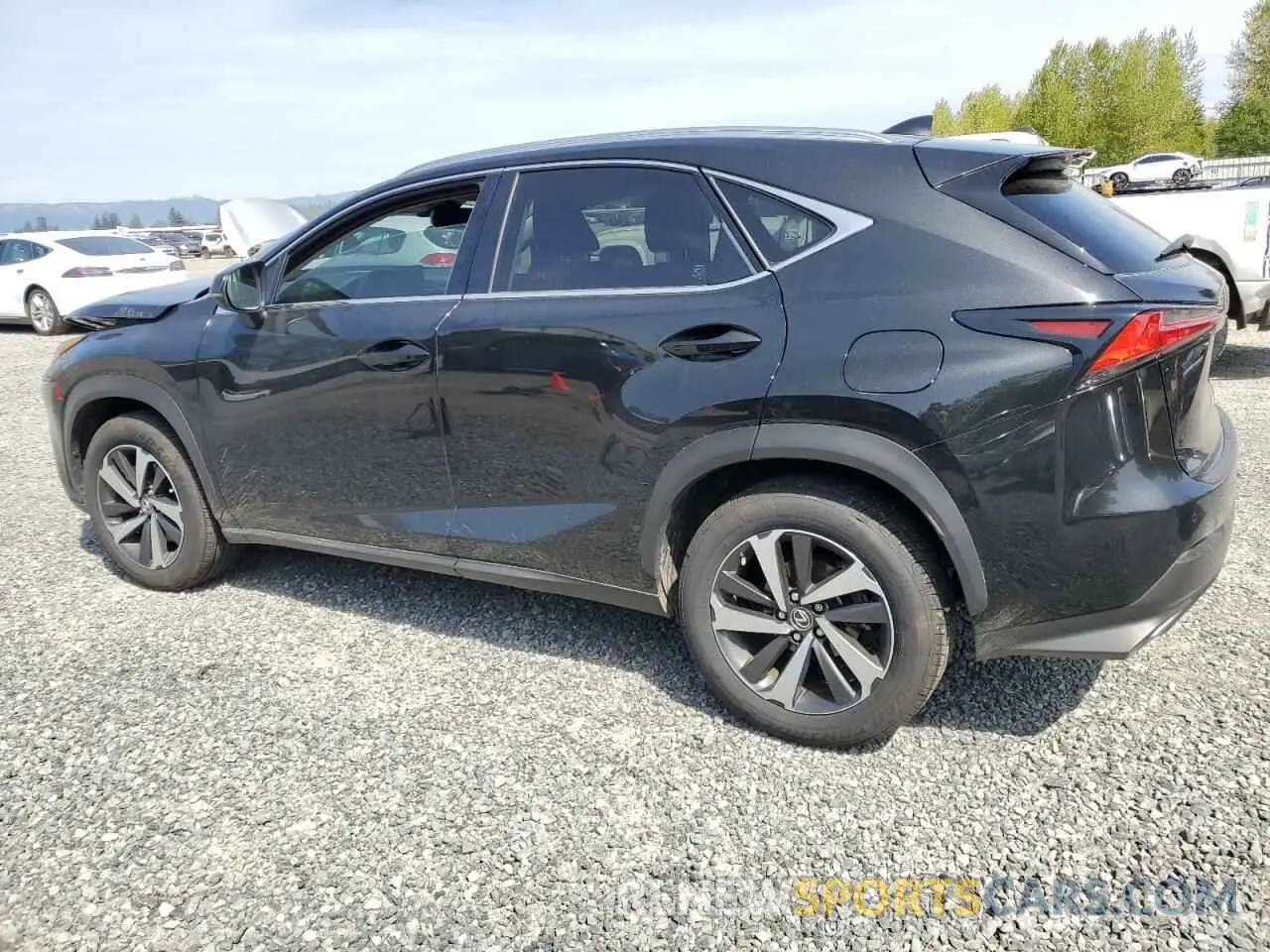 2 Photograph of a damaged car JTJBARBZ7K2212775 LEXUS NX 2019