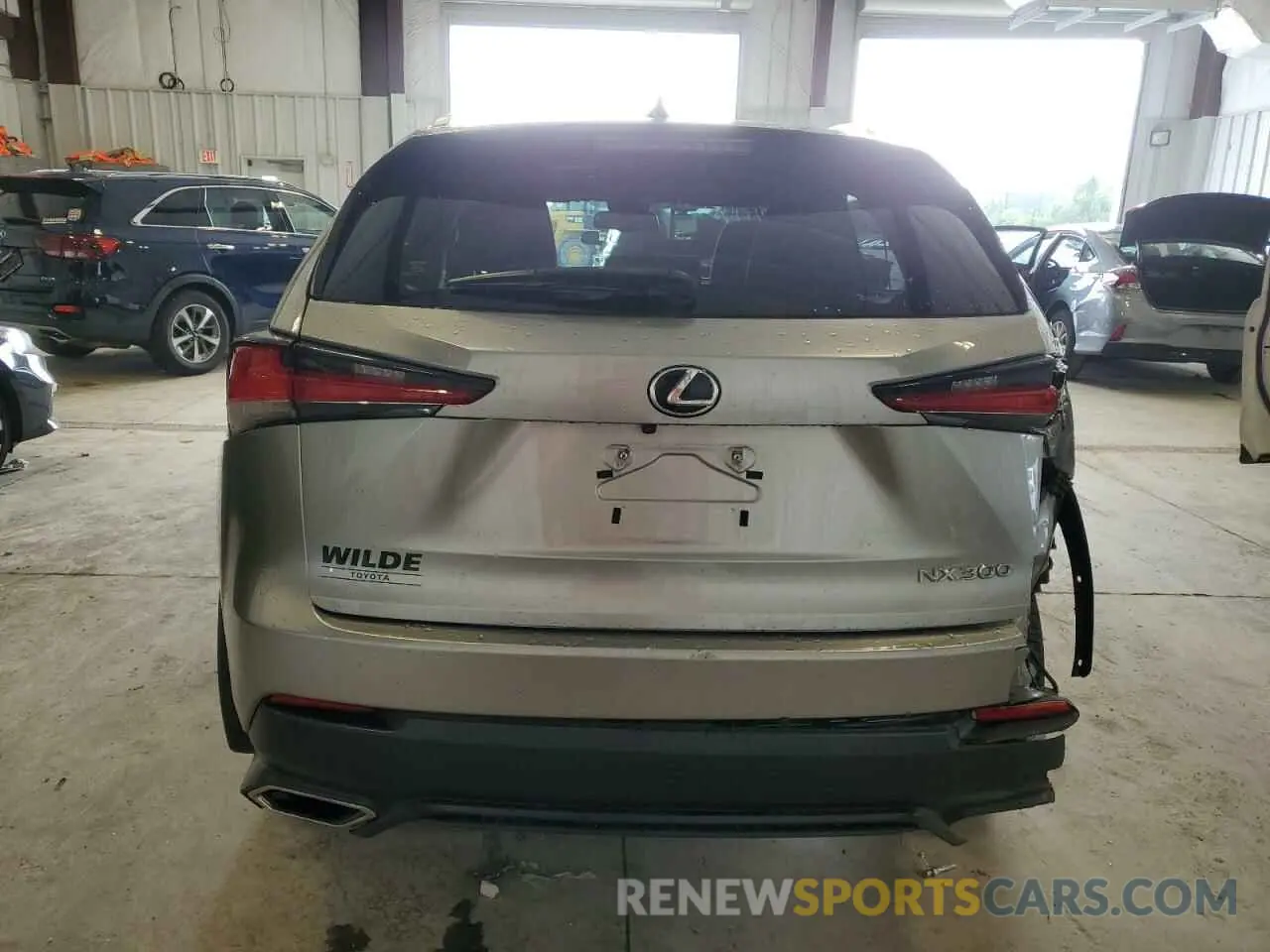 6 Photograph of a damaged car JTJBARBZ8K2181746 LEXUS NX 2019