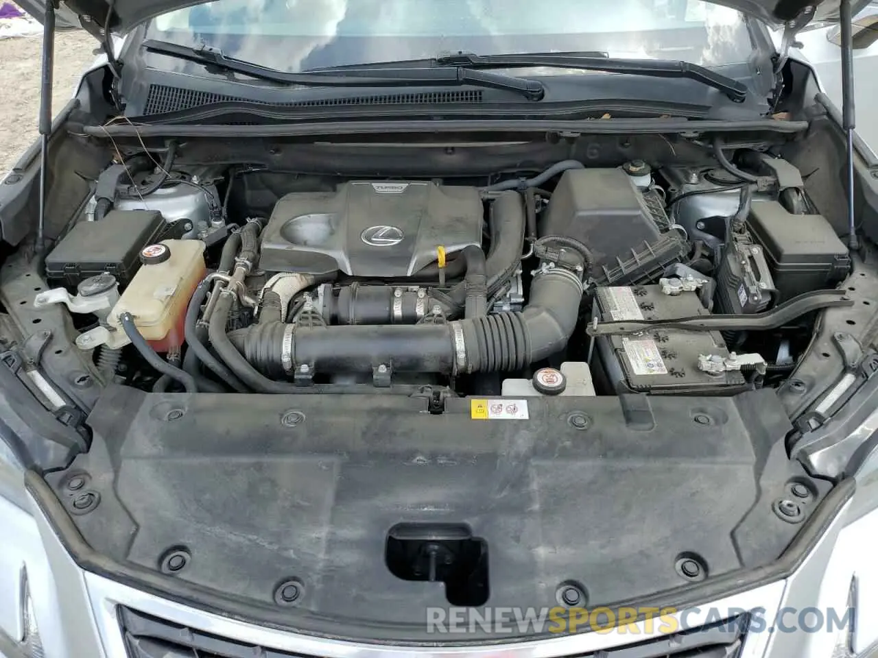 12 Фотография поврежденного автомобиля JTJBARBZ8K2187451 LEXUS NX 2019