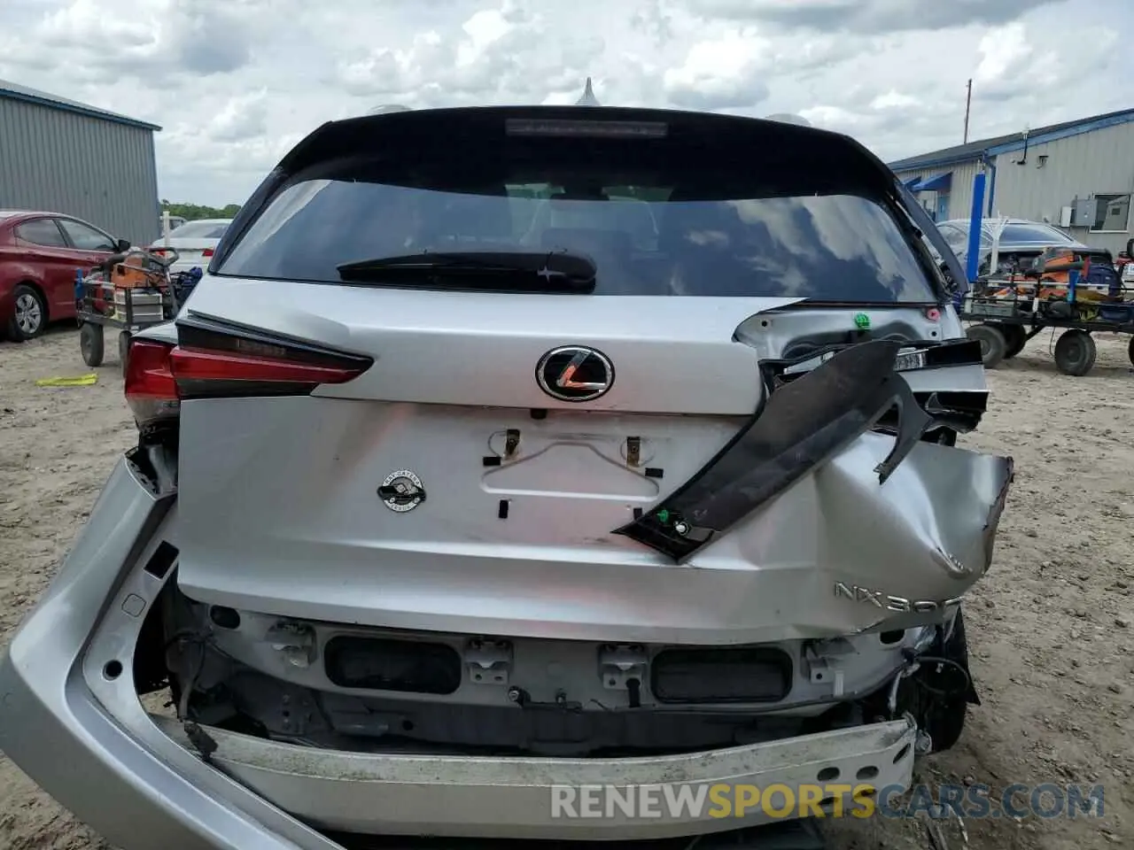 6 Фотография поврежденного автомобиля JTJBARBZ8K2187451 LEXUS NX 2019