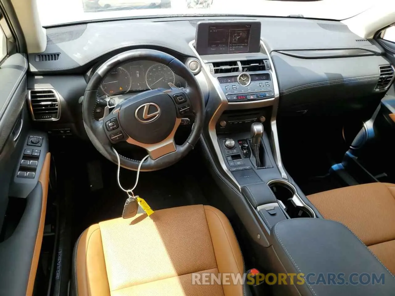 8 Фотография поврежденного автомобиля JTJBARBZ8K2187451 LEXUS NX 2019