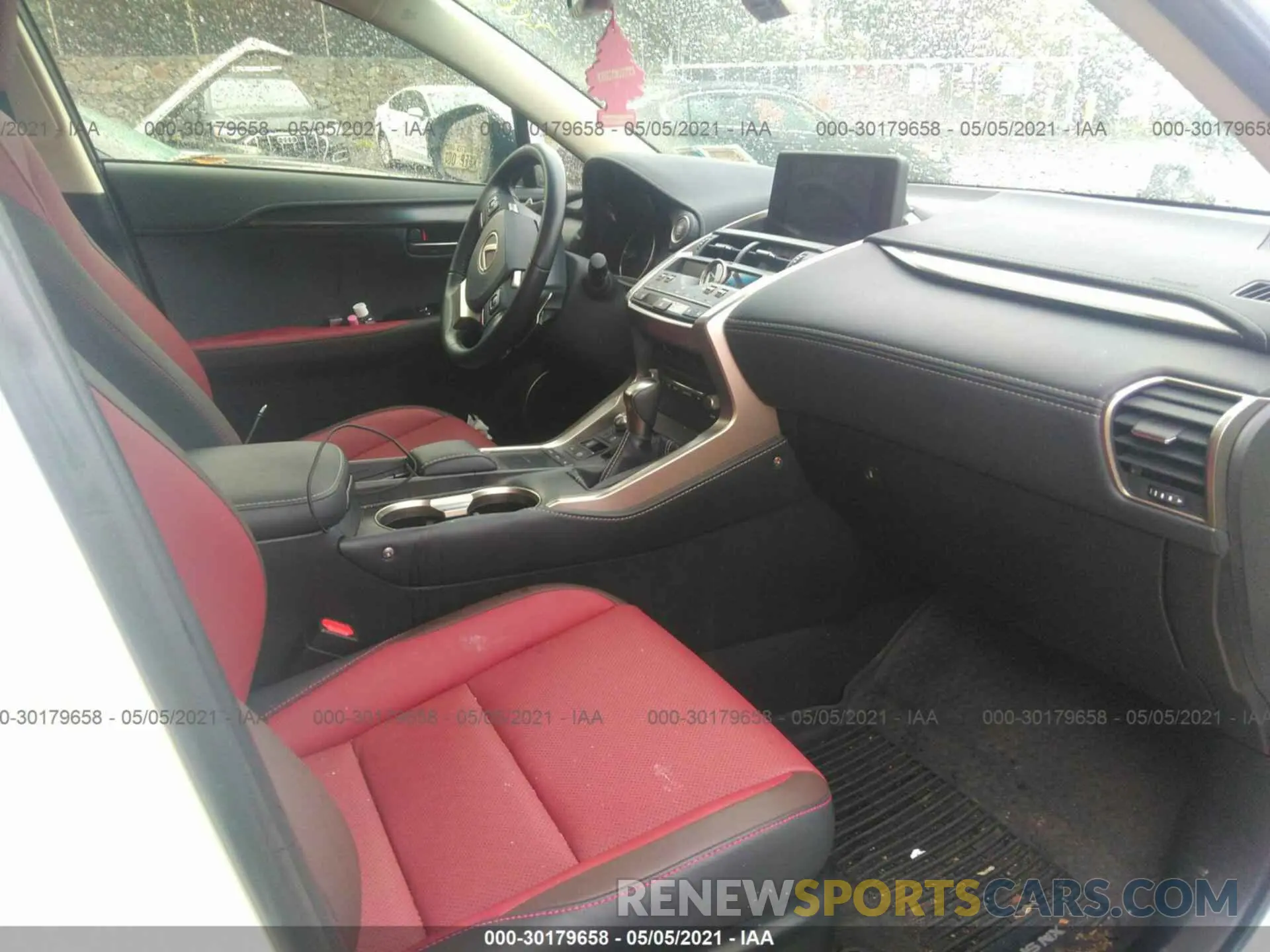 5 Photograph of a damaged car JTJBARBZ8K2207519 LEXUS NX 2019