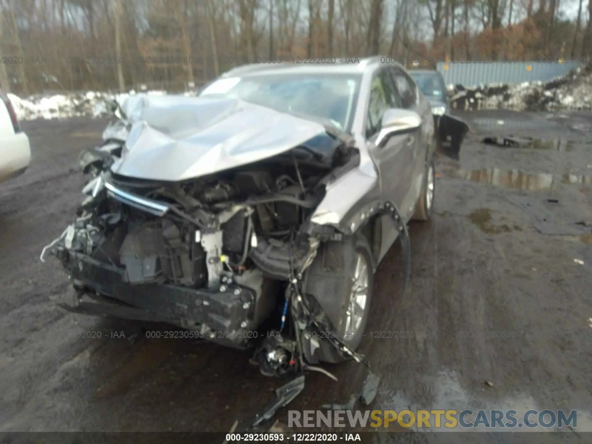 2 Photograph of a damaged car JTJBARBZ8K2214311 LEXUS NX 2019
