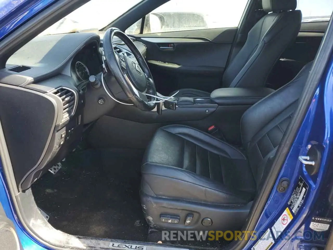 7 Фотография поврежденного автомобиля JTJBARBZ8K2217015 LEXUS NX 2019