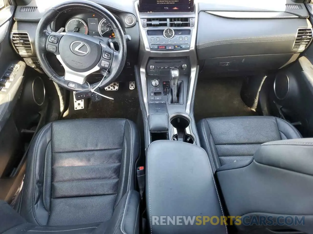 8 Фотография поврежденного автомобиля JTJBARBZ8K2217015 LEXUS NX 2019