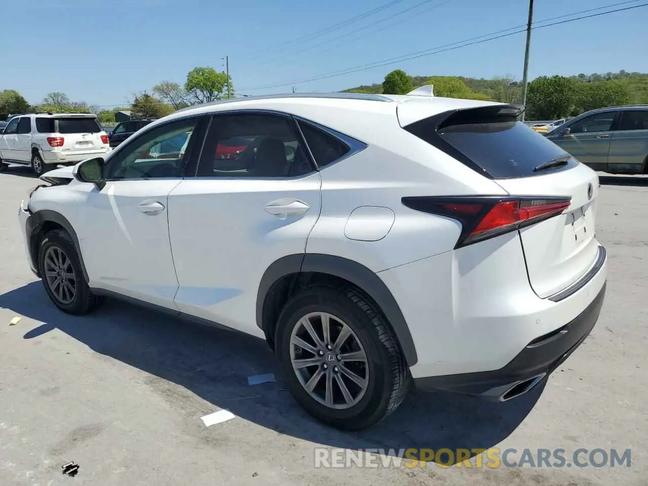 2 Photograph of a damaged car JTJBARBZ9K2179827 LEXUS NX 2019