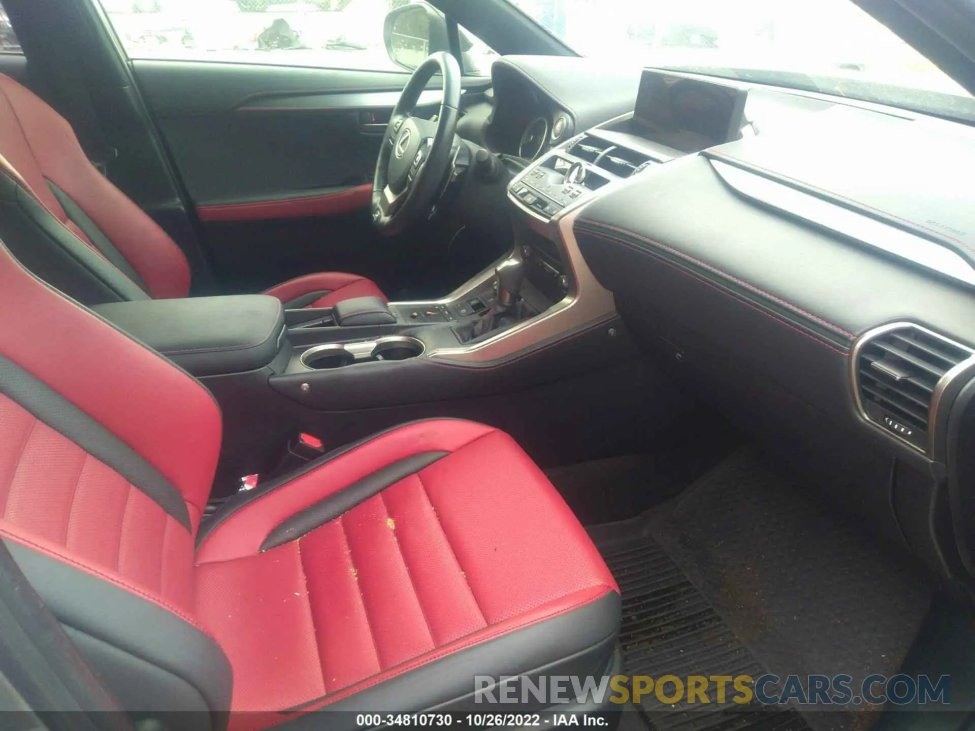 5 Фотография поврежденного автомобиля JTJBARBZ9K2182274 LEXUS NX 2019