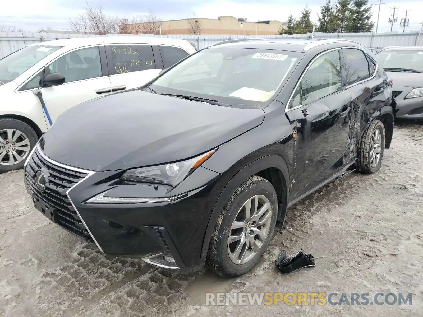 2 Photograph of a damaged car JTJBARBZ9K2187930 LEXUS NX 2019
