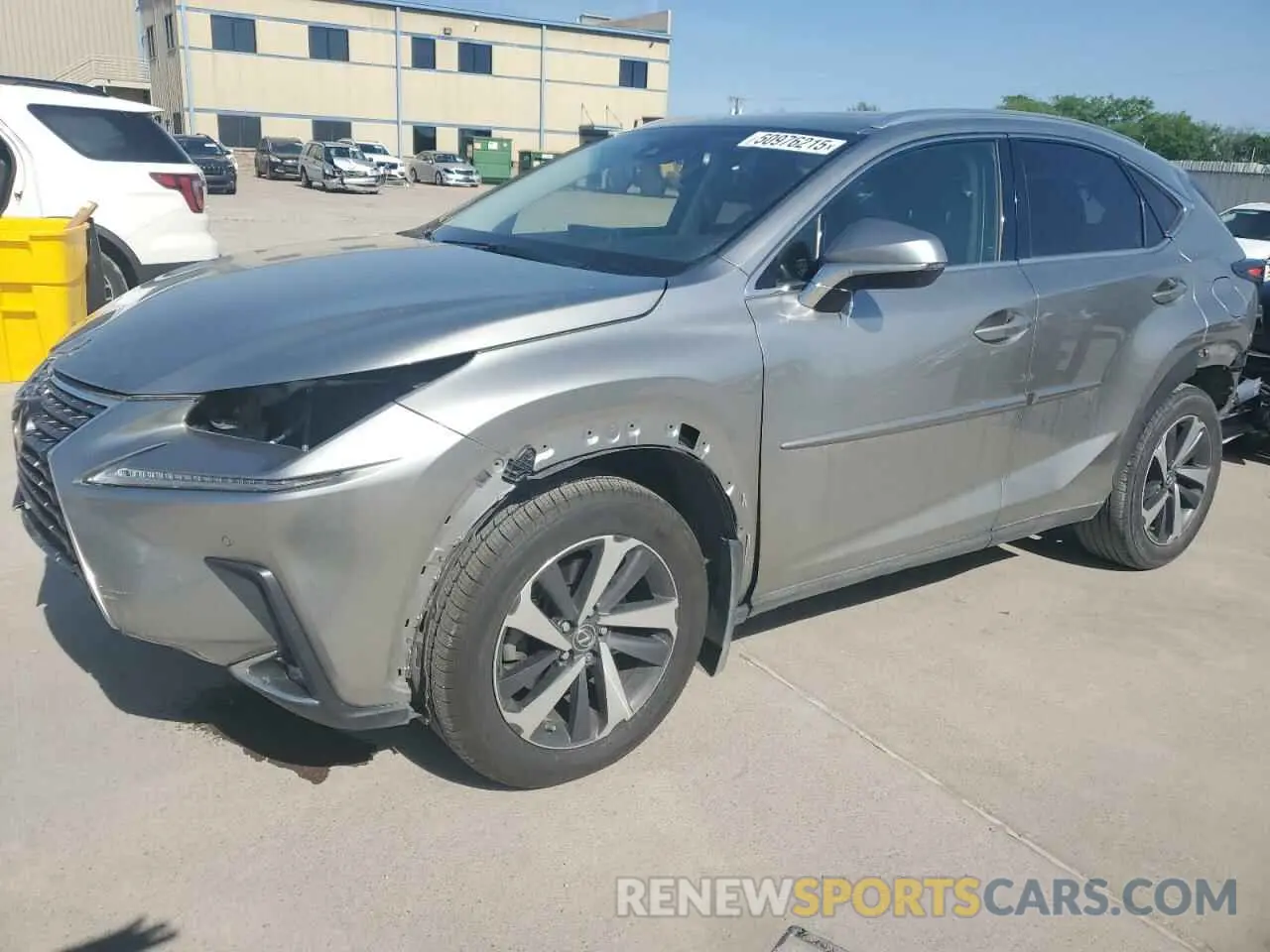 1 Photograph of a damaged car JTJBARBZ9K2197650 LEXUS NX 2019
