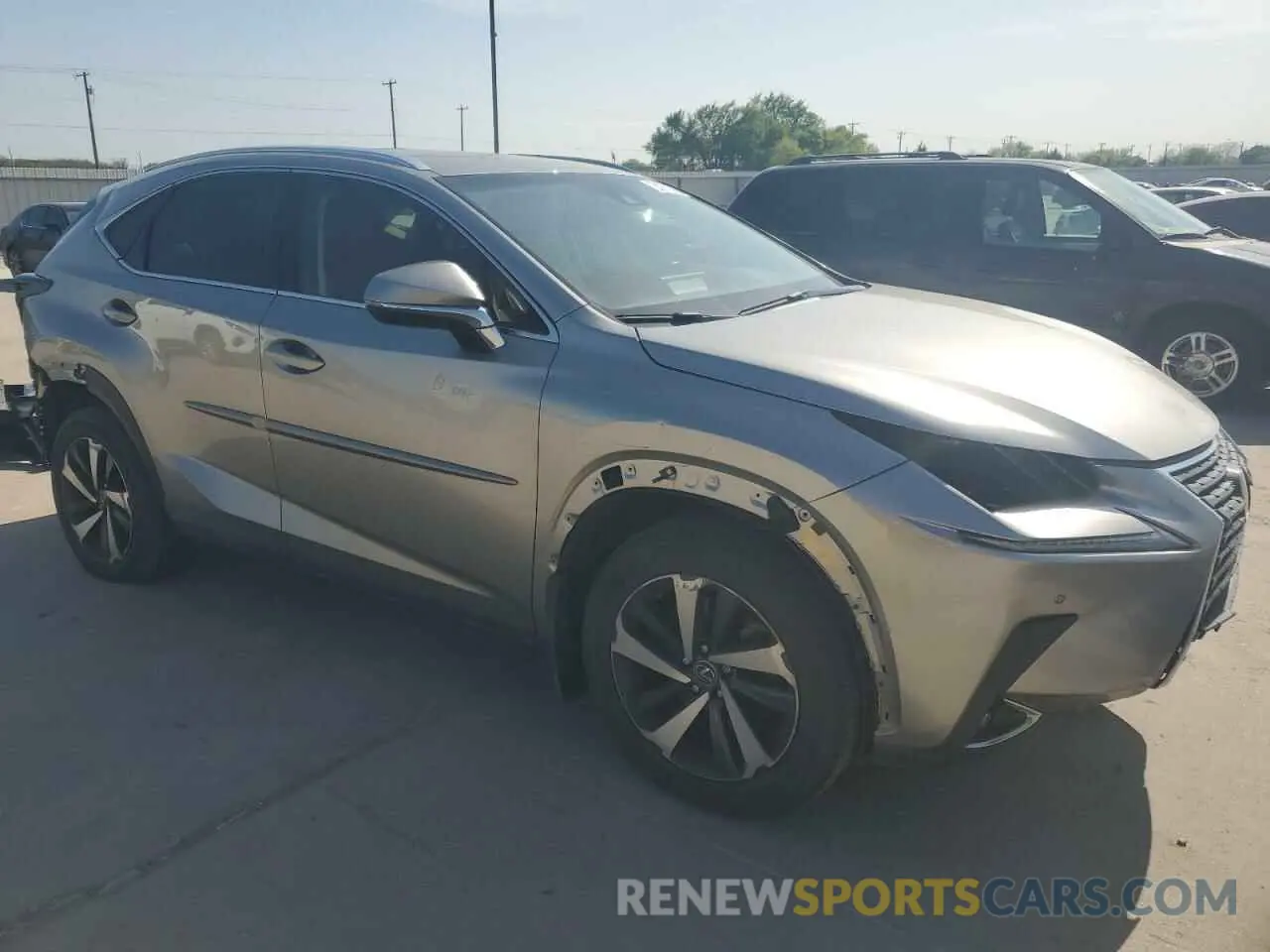 4 Photograph of a damaged car JTJBARBZ9K2197650 LEXUS NX 2019