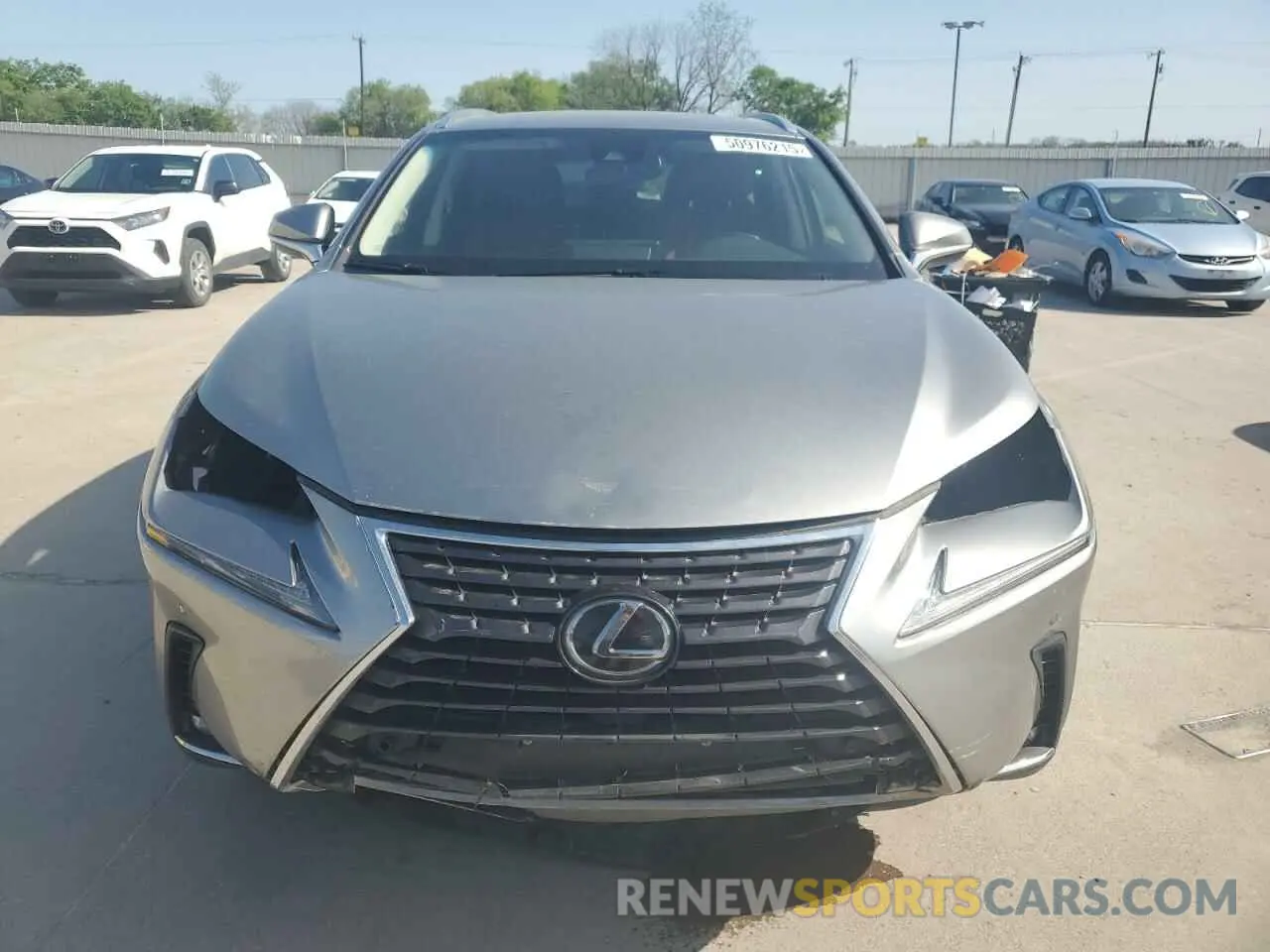 5 Photograph of a damaged car JTJBARBZ9K2197650 LEXUS NX 2019