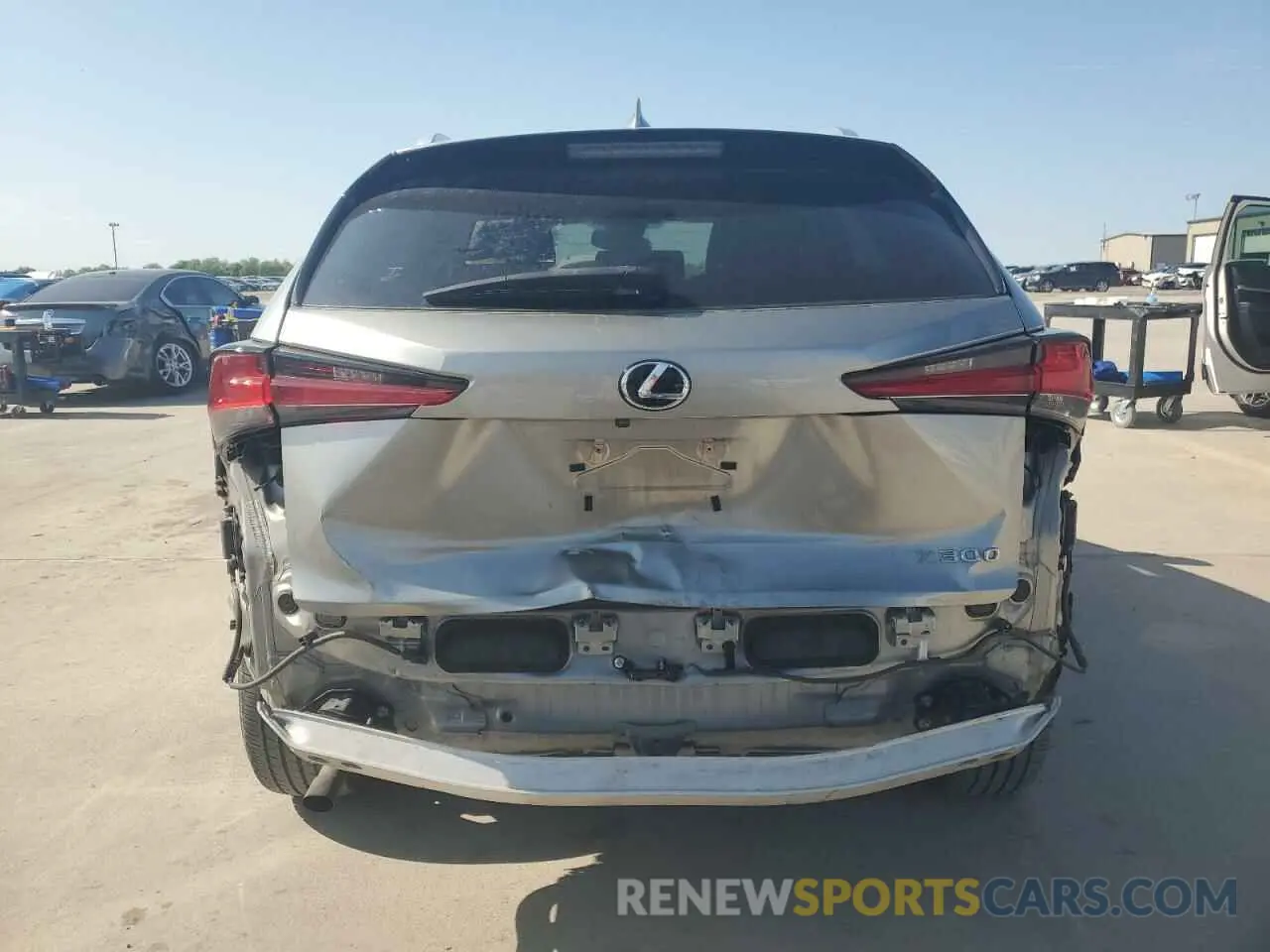 6 Photograph of a damaged car JTJBARBZ9K2197650 LEXUS NX 2019