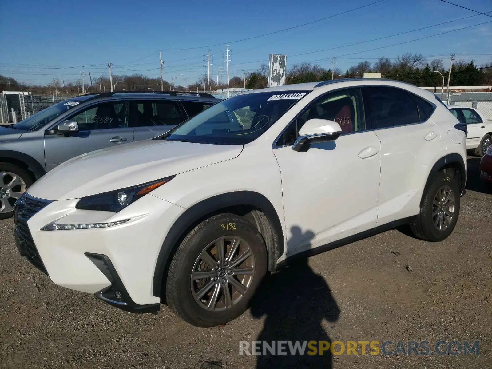 2 Photograph of a damaged car JTJBARBZ9K2203186 LEXUS NX 2019