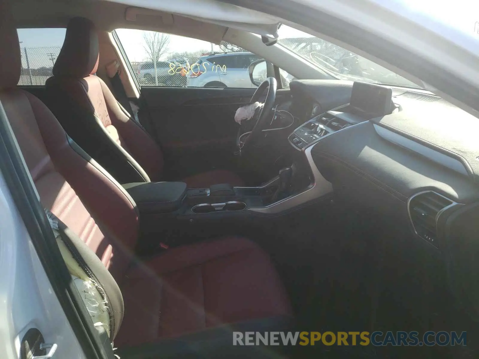 5 Photograph of a damaged car JTJBARBZ9K2203186 LEXUS NX 2019