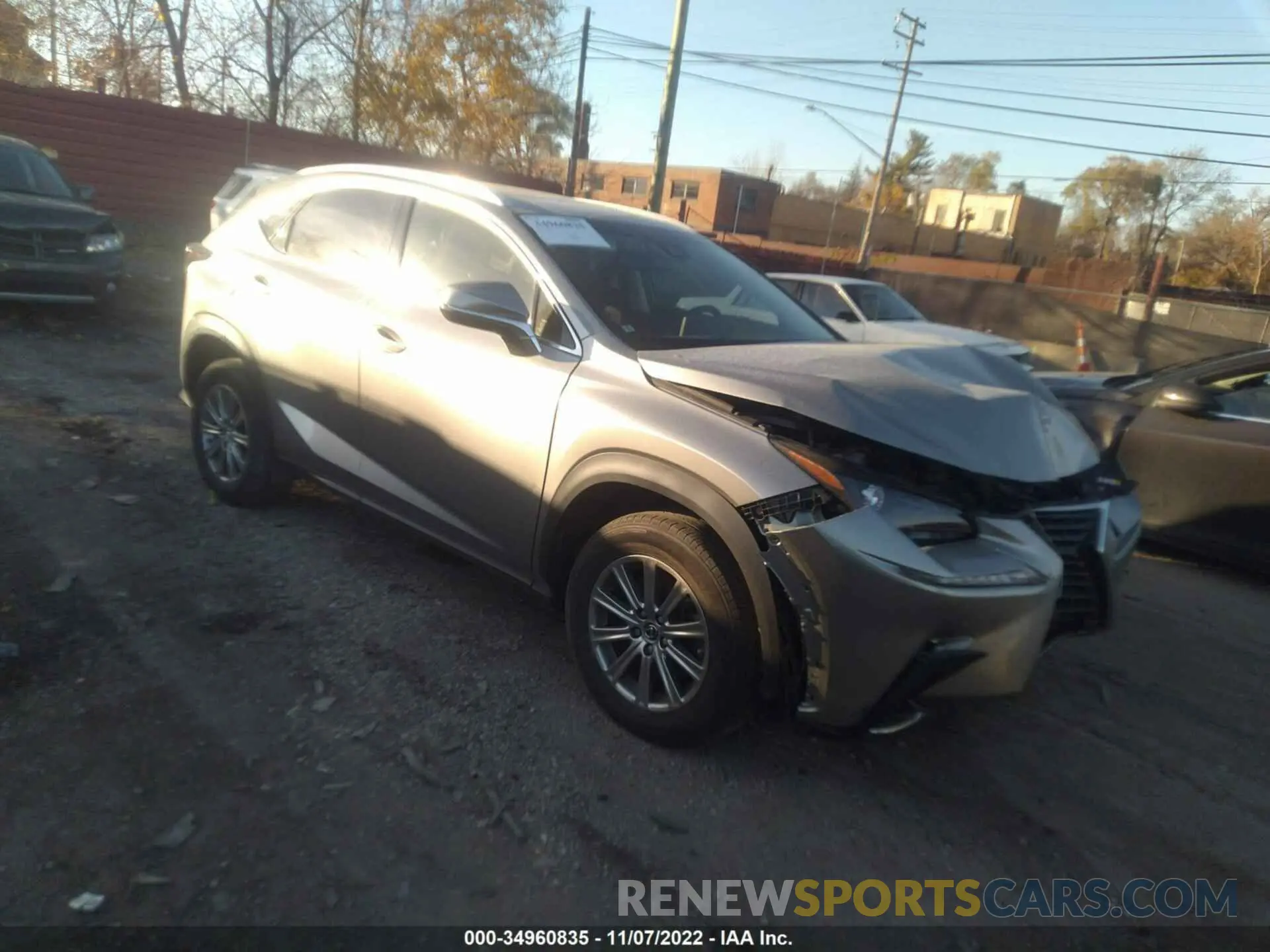 1 Фотография поврежденного автомобиля JTJBARBZ9K2209179 LEXUS NX 2019