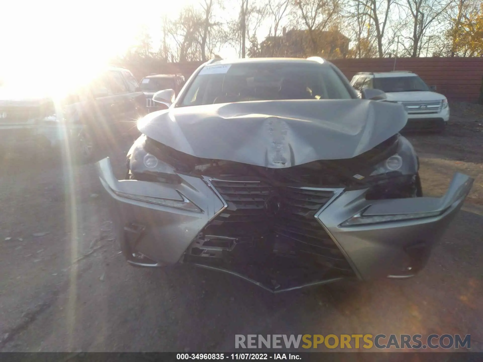 6 Фотография поврежденного автомобиля JTJBARBZ9K2209179 LEXUS NX 2019