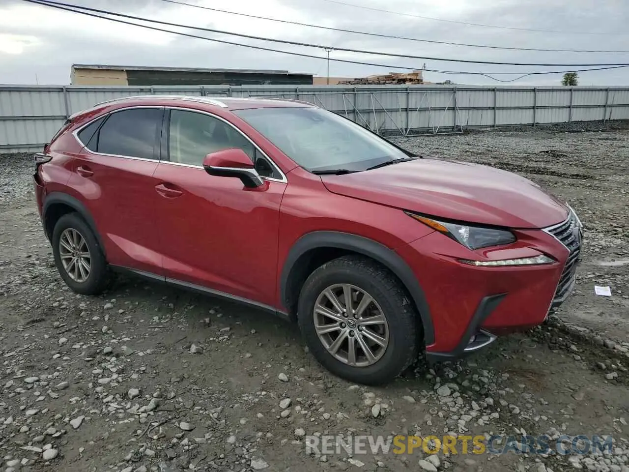 4 Фотография поврежденного автомобиля JTJBARBZ9K2211868 LEXUS NX 2019