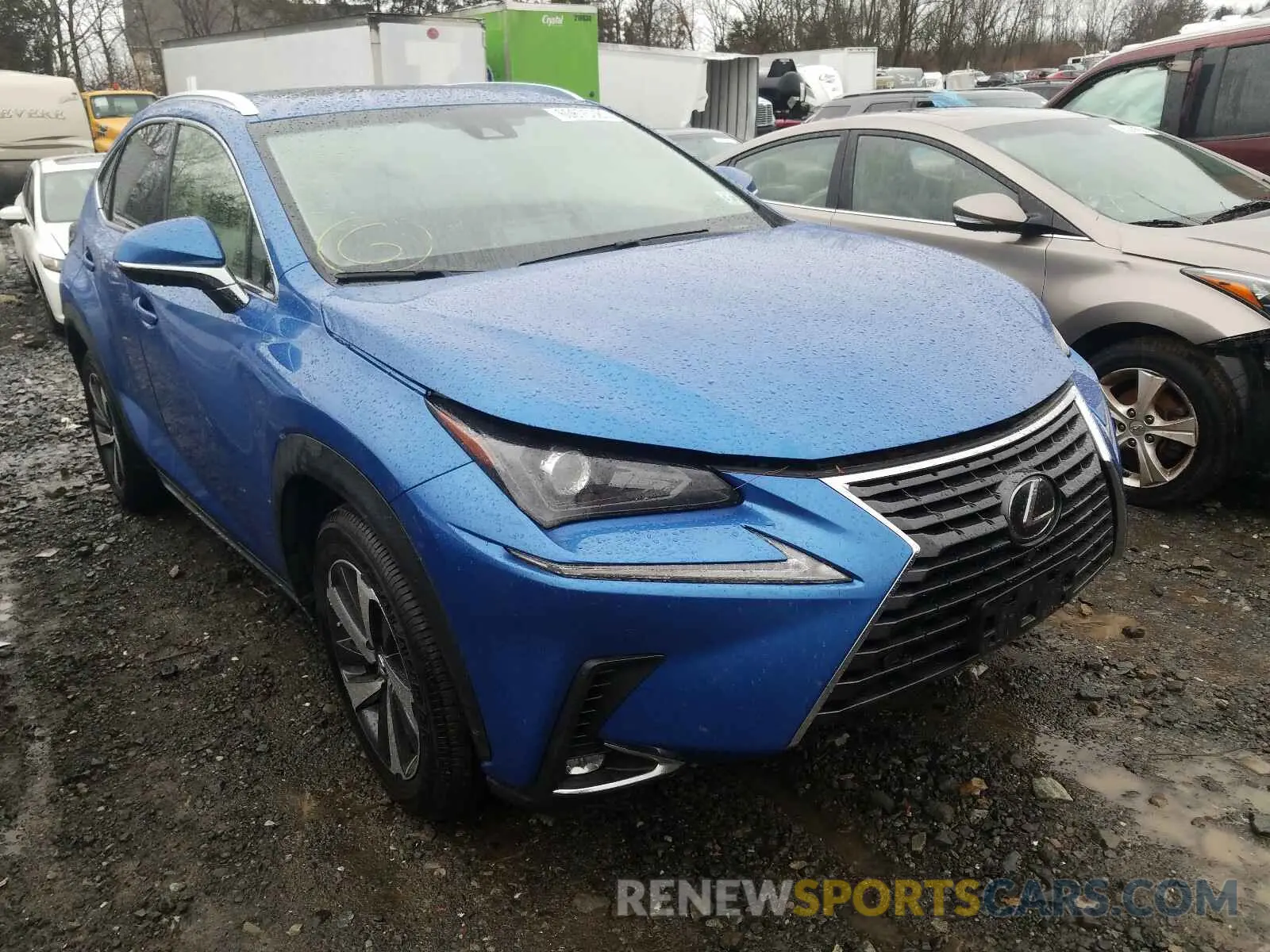 1 Photograph of a damaged car JTJBARBZXK2211068 LEXUS NX 2019
