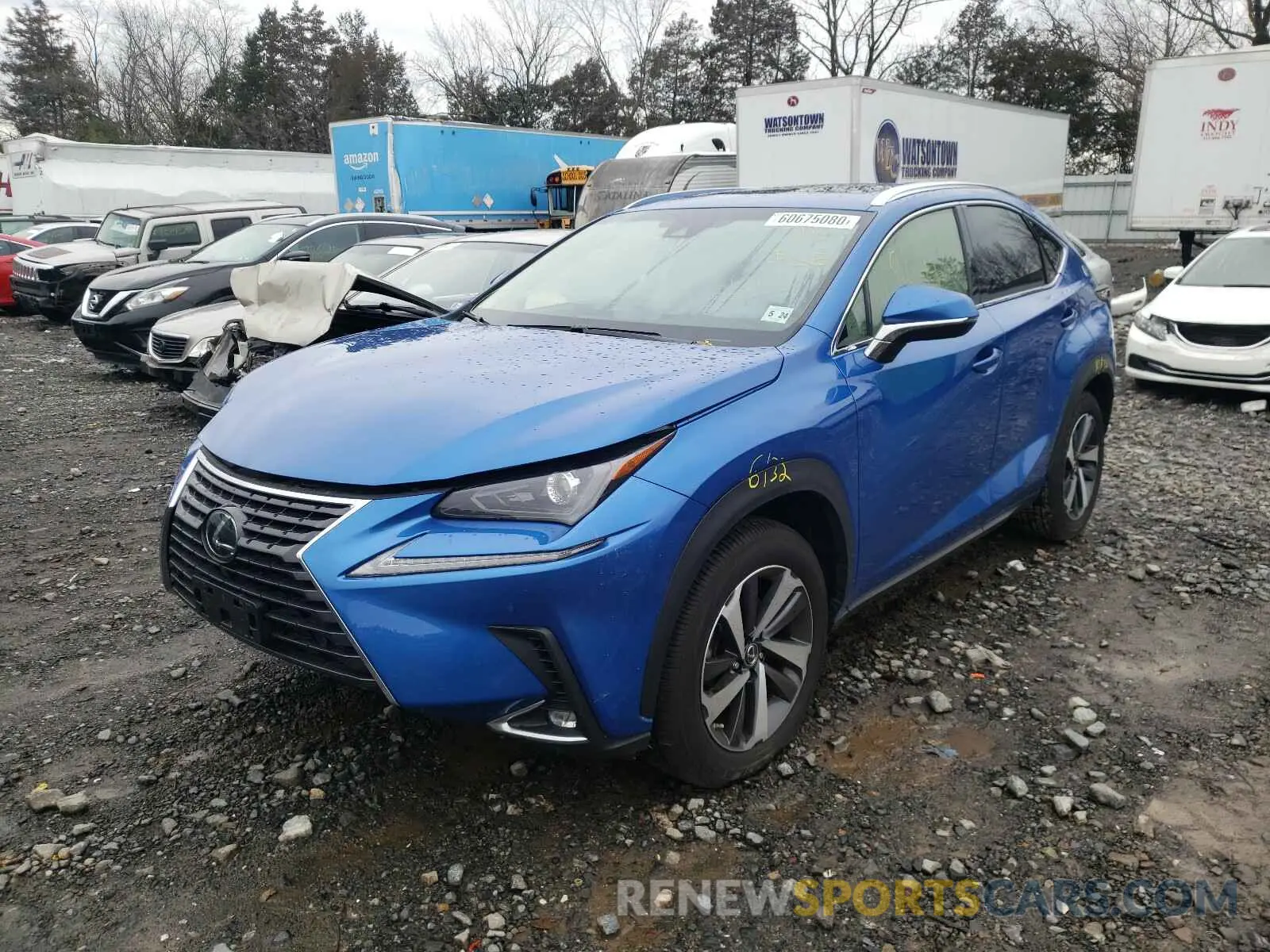 2 Photograph of a damaged car JTJBARBZXK2211068 LEXUS NX 2019