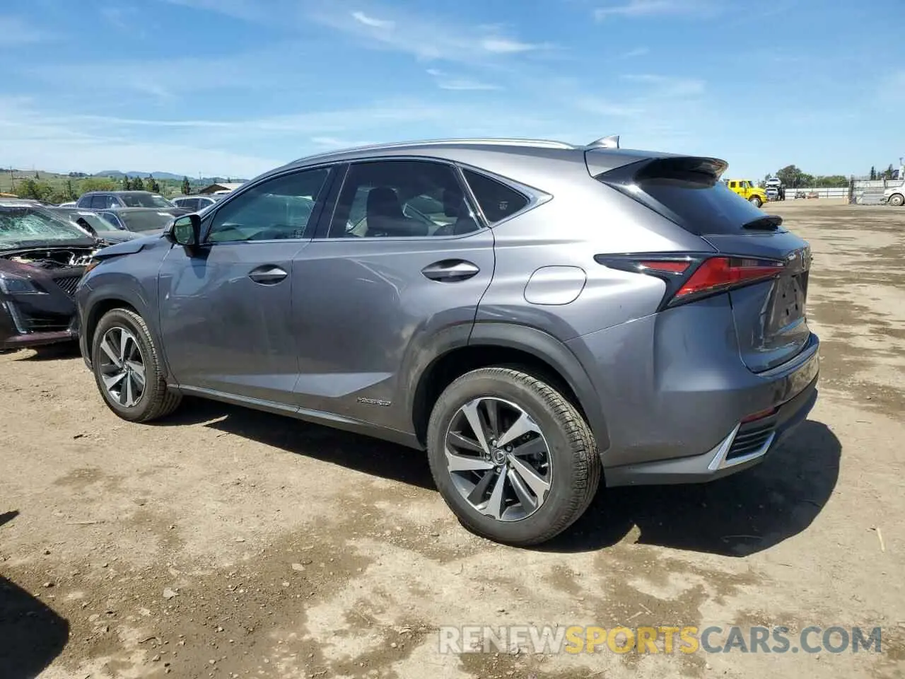 2 Photograph of a damaged car JTJBJRBZ1K2106287 LEXUS NX 2019
