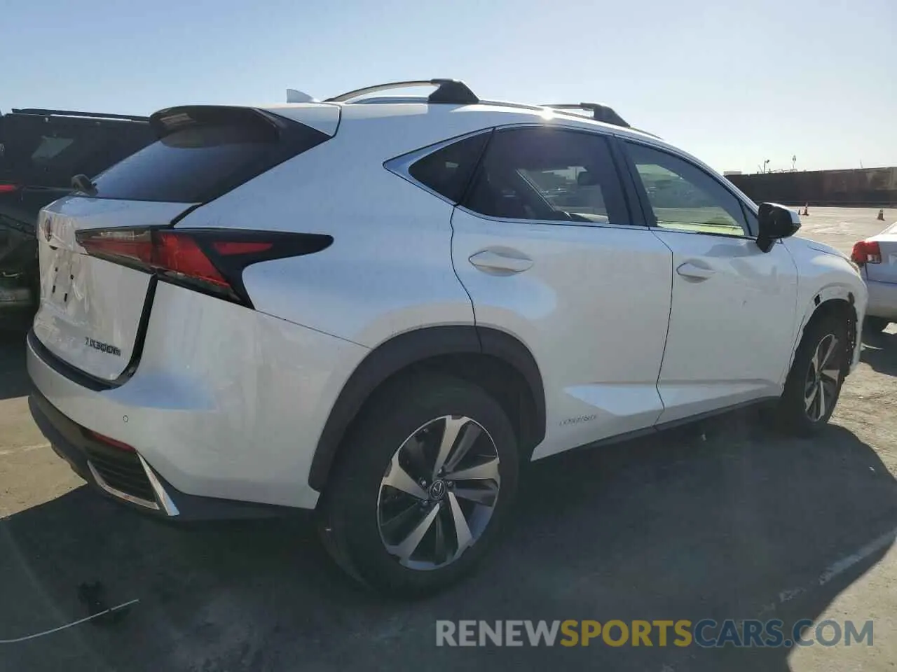 3 Фотография поврежденного автомобиля JTJBJRBZ2K2109165 LEXUS NX 2019