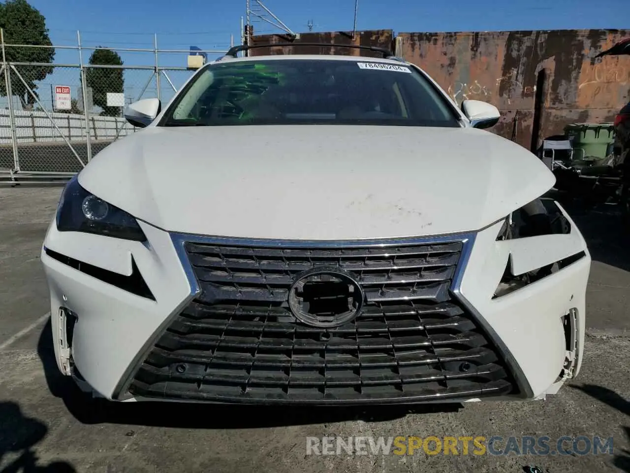 5 Фотография поврежденного автомобиля JTJBJRBZ2K2109165 LEXUS NX 2019