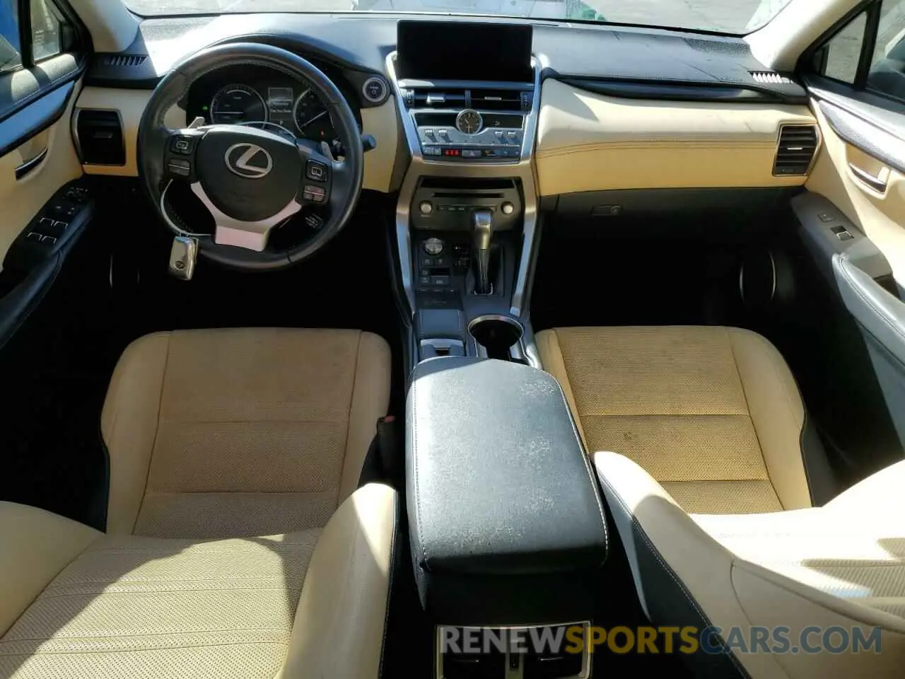 8 Фотография поврежденного автомобиля JTJBJRBZ2K2109165 LEXUS NX 2019