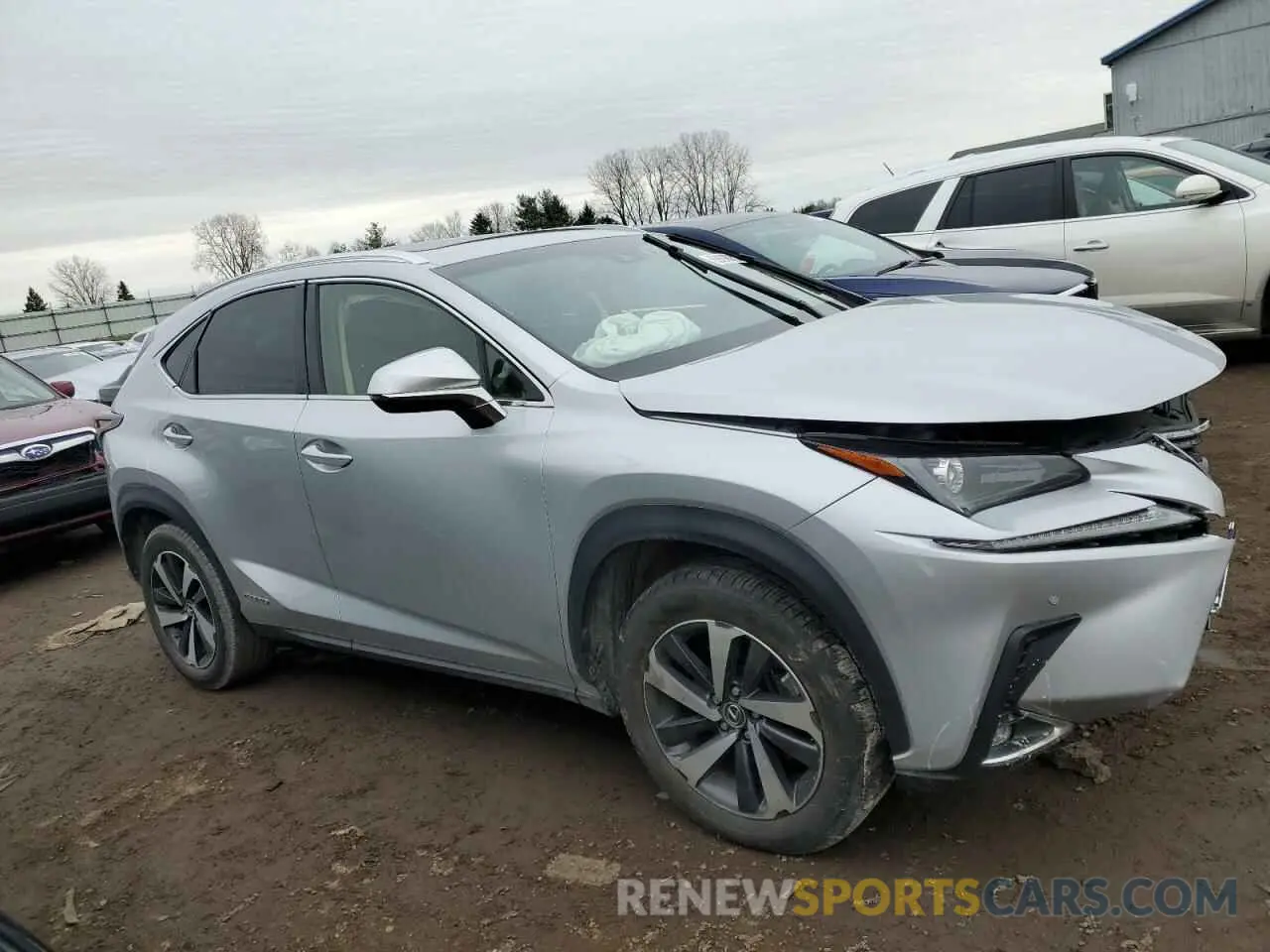 4 Фотография поврежденного автомобиля JTJBJRBZ6K2112456 LEXUS NX 2019