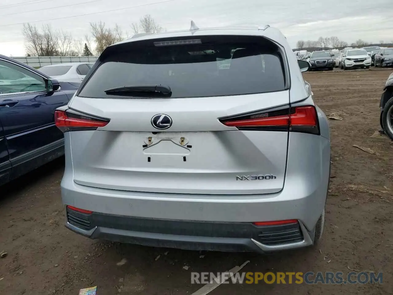6 Фотография поврежденного автомобиля JTJBJRBZ6K2112456 LEXUS NX 2019