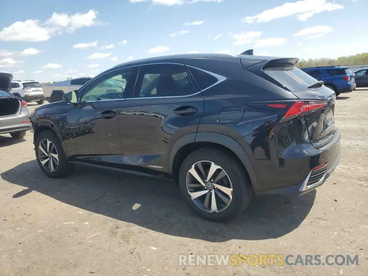 2 Photograph of a damaged car JTJBJRBZ7K2097983 LEXUS NX 2019