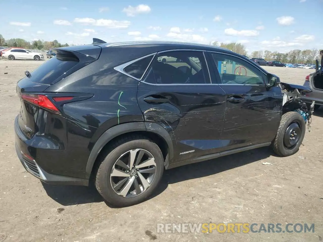 3 Photograph of a damaged car JTJBJRBZ7K2097983 LEXUS NX 2019