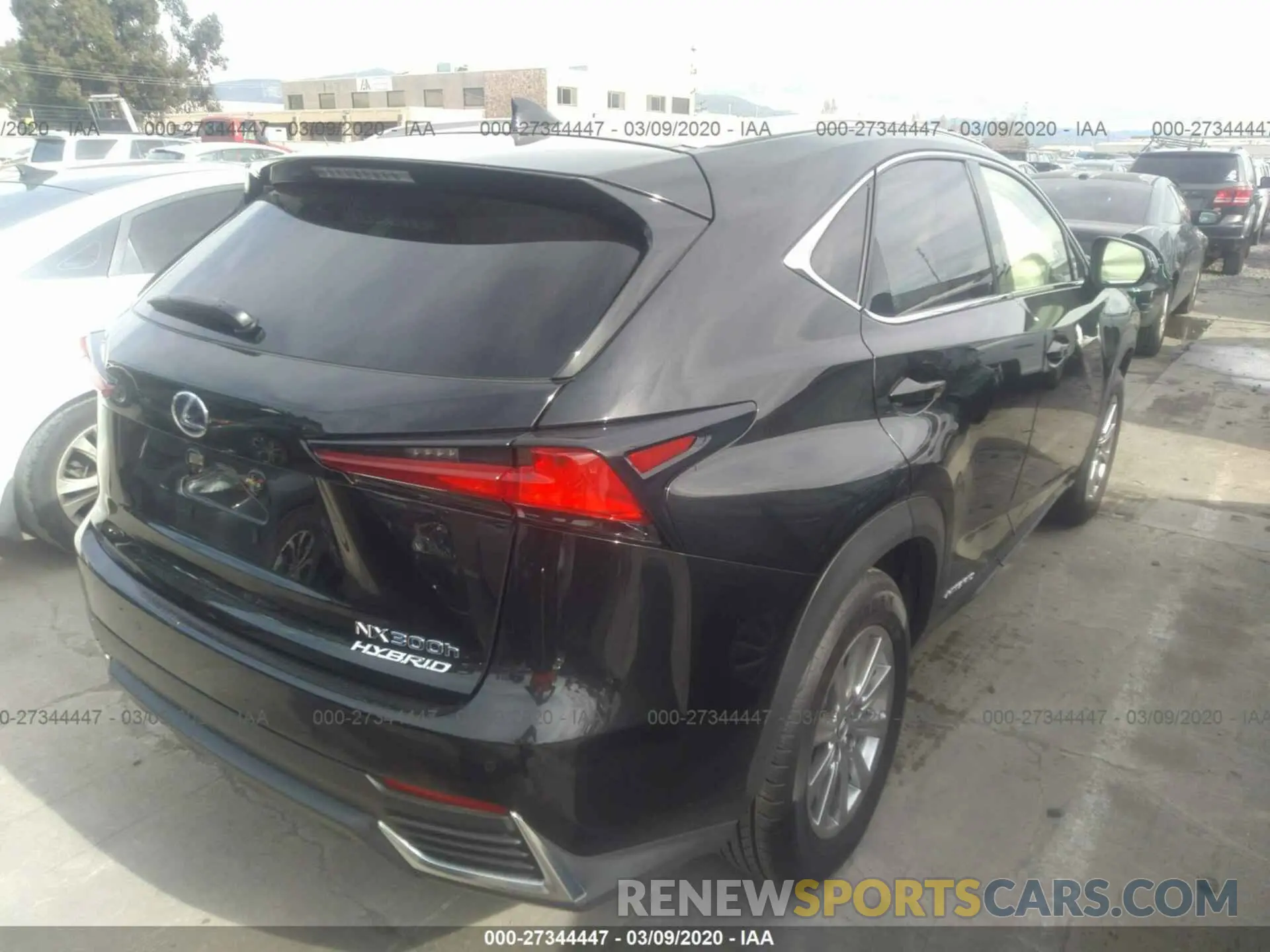 4 Фотография поврежденного автомобиля JTJBJRBZ9K2102942 LEXUS NX 2019