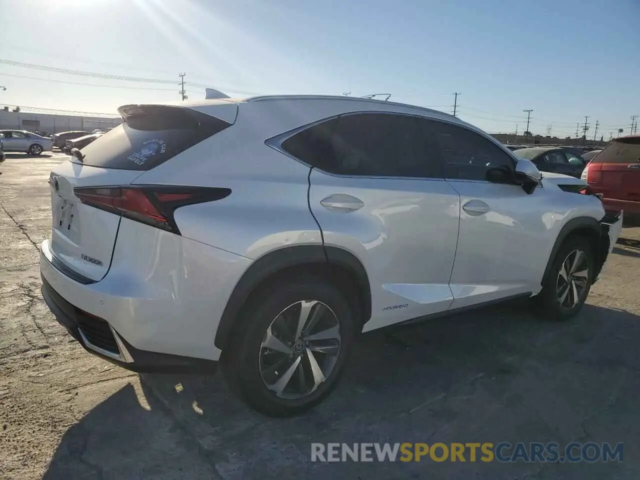 3 Photograph of a damaged car JTJBJRBZ9K2110586 LEXUS NX 2019