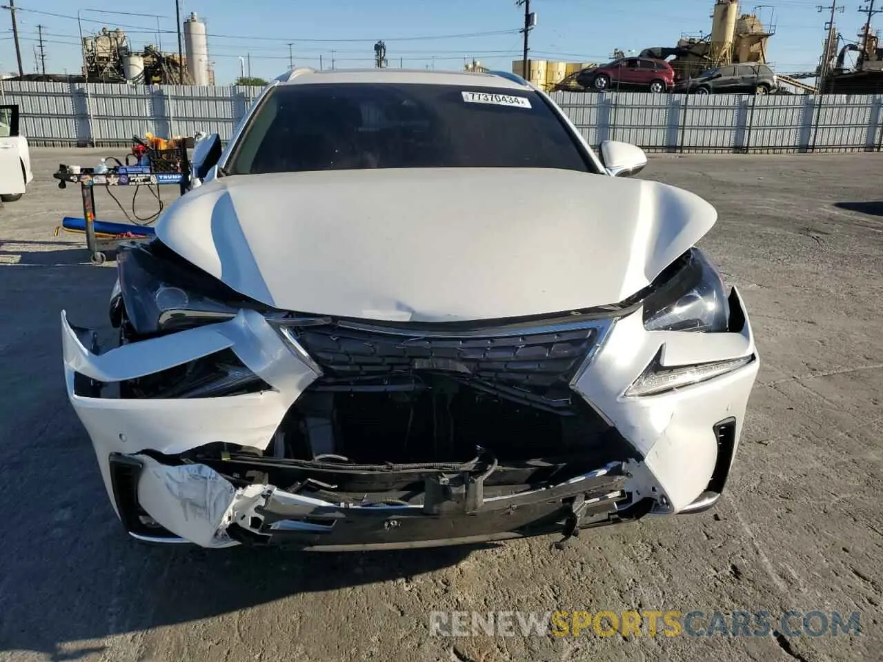 5 Photograph of a damaged car JTJBJRBZ9K2110586 LEXUS NX 2019