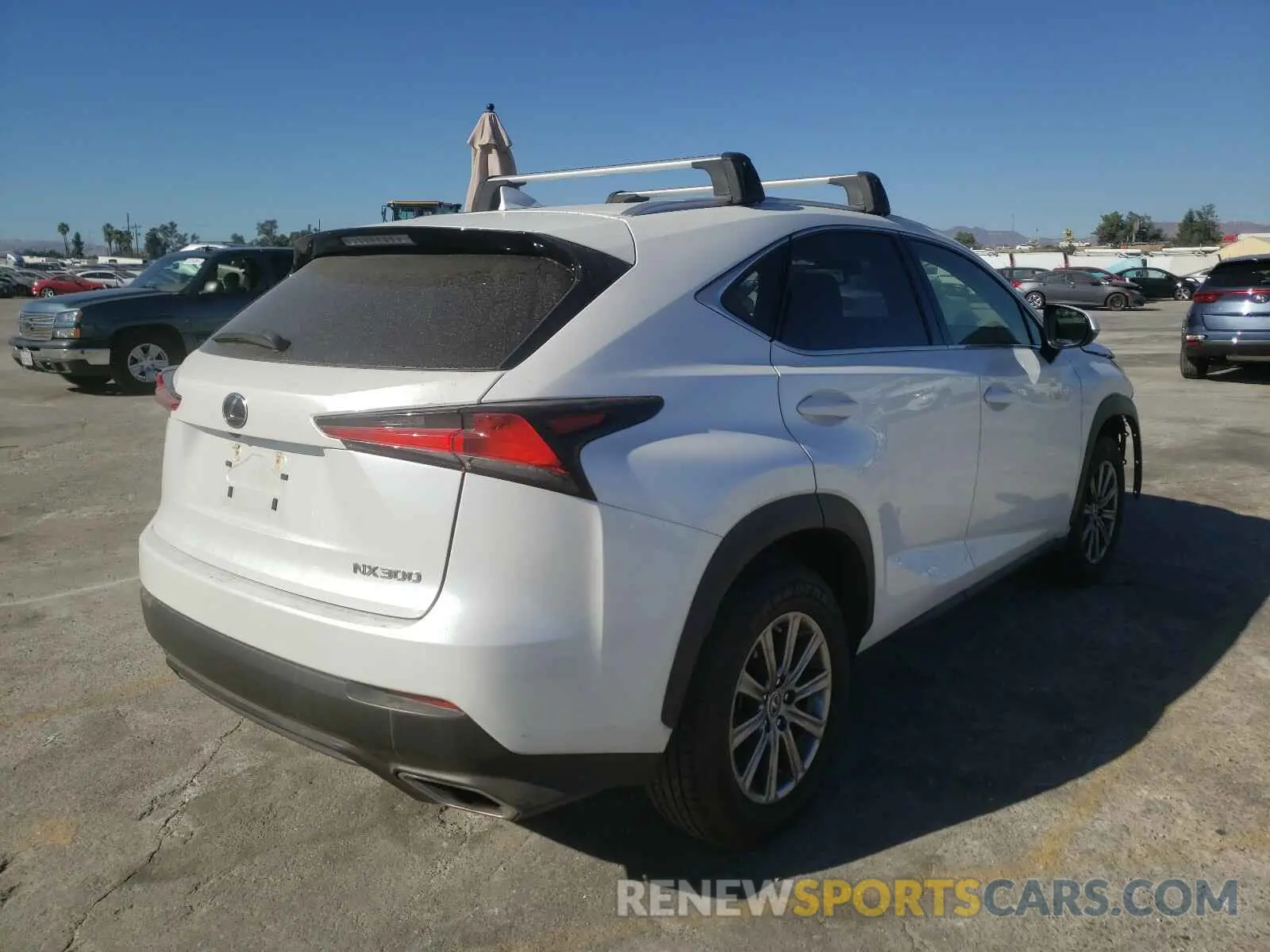 4 Photograph of a damaged car JTJYARBZ0K2125374 LEXUS NX 2019