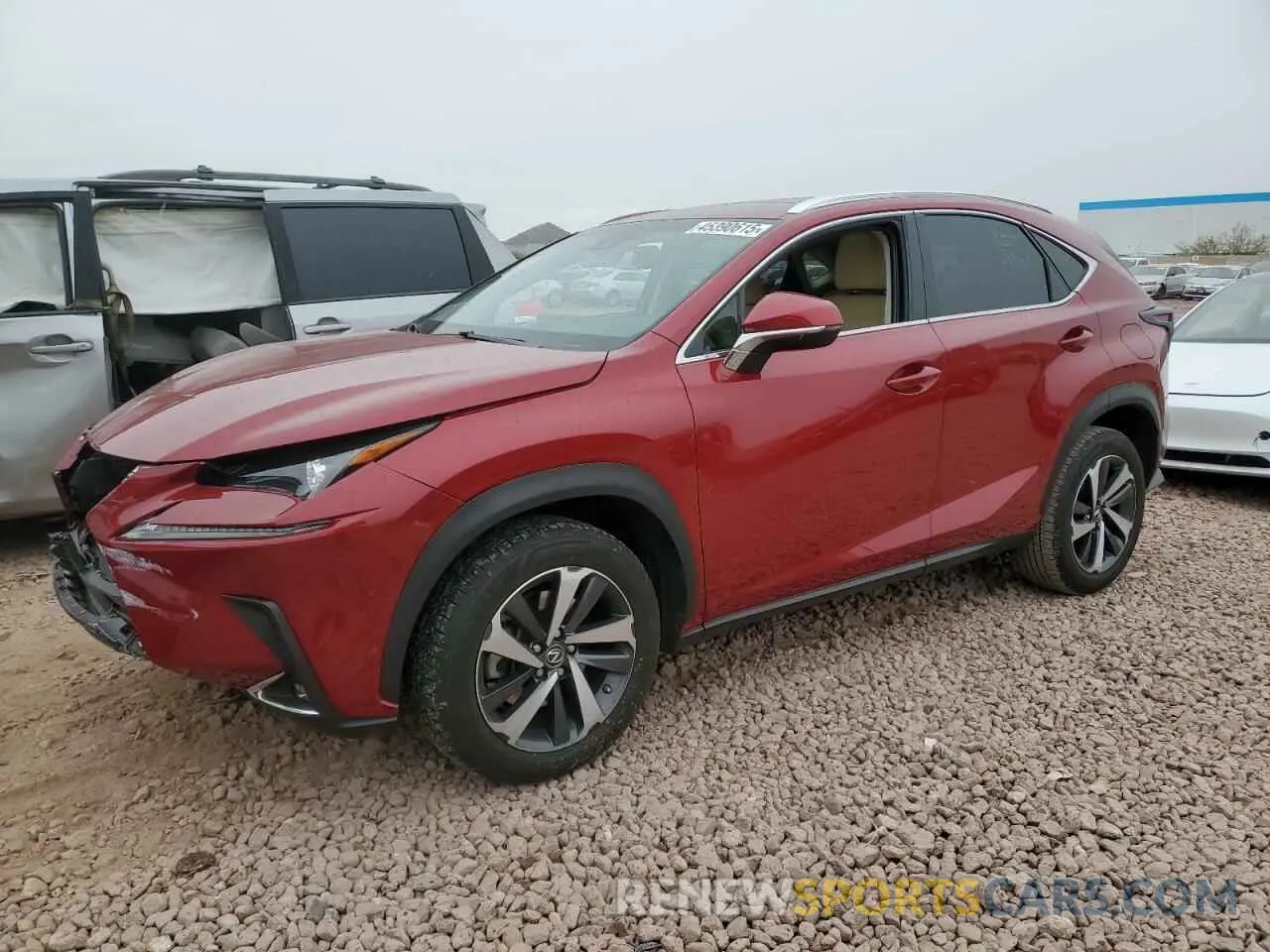 1 Фотография поврежденного автомобиля JTJYARBZ0K2126671 LEXUS NX 2019